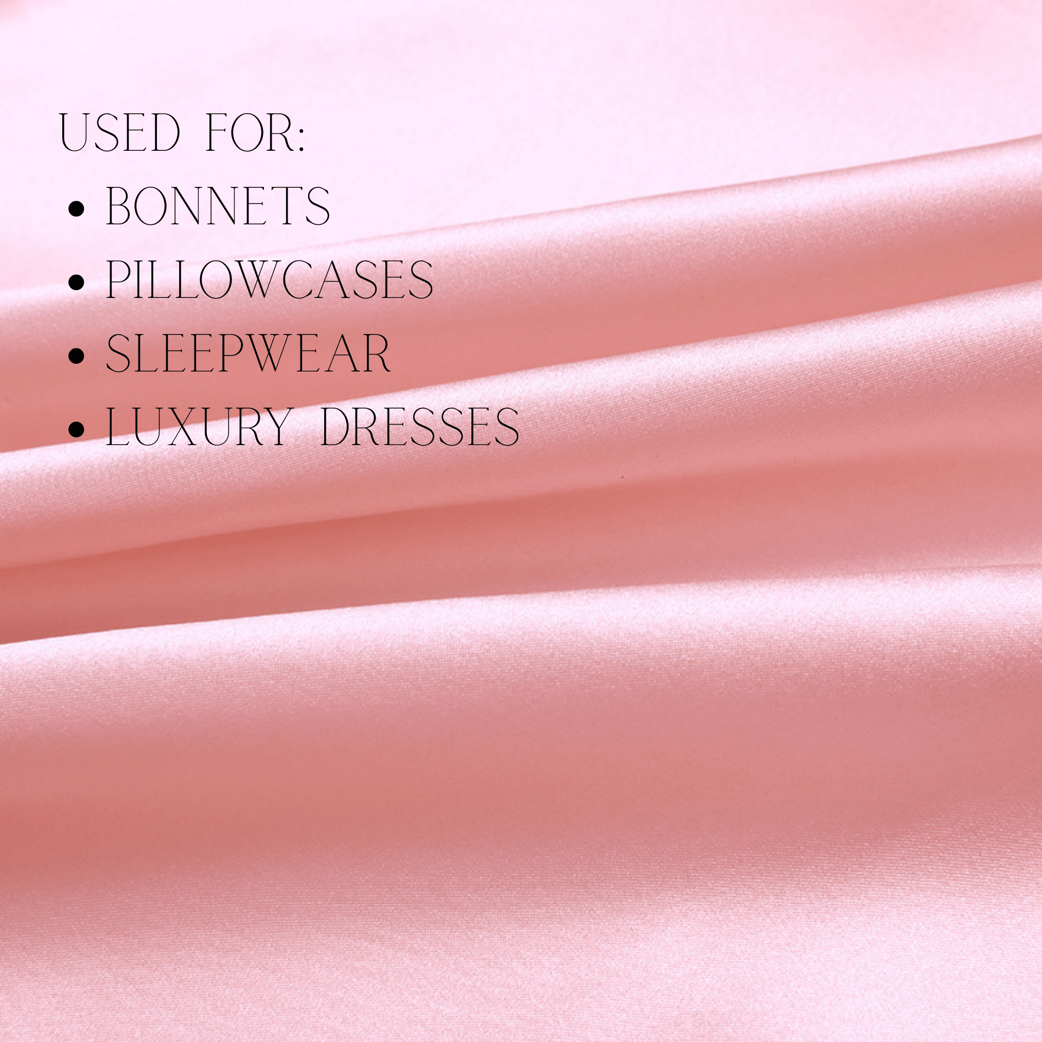 Baby Pink 100% Pure Mulberry Silk Fabric 19mm Cut - to - Size Silk Fabric - NOCHKA
