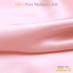 Baby Pink 100% Pure Mulberry Silk Fabric 19mm Cut - to - Size Silk Fabric - NOCHKA
