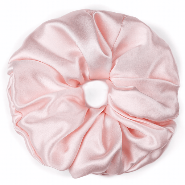 baby-pink-jumbo-scrunchie-100-  display picture 3