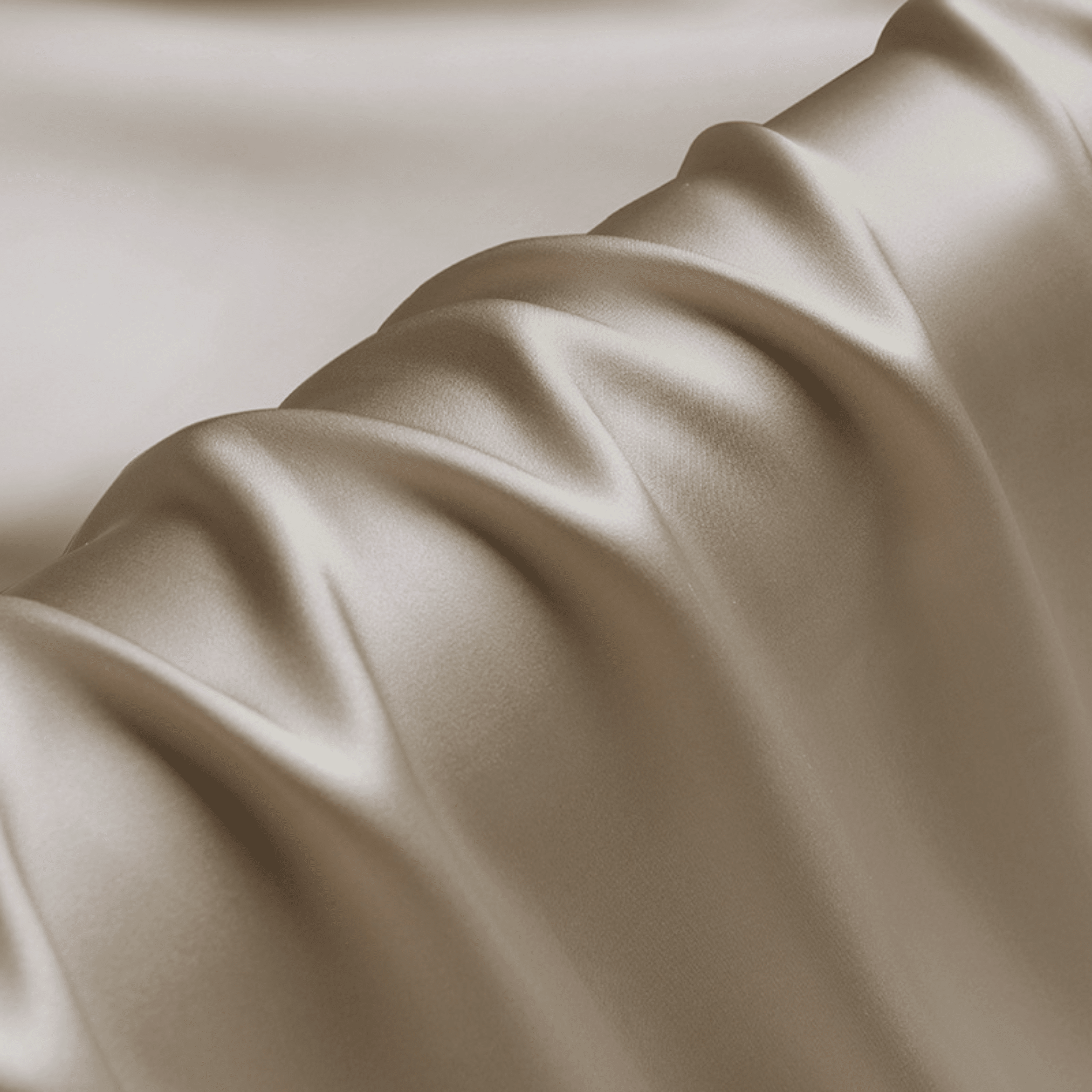 Beige 100% Pure Mulberry Silk Fabric 19mm Cut - to - Size Silk Fabric - NOCHKA
