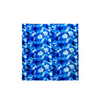 Blue Butterflies Mulbery Silk Square Scarf - NOCHKA
