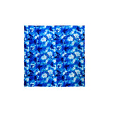 Blue Butterflies Mulbery Silk Square Scarf - NOCHKA
