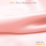 Blush 100% Pure Mulberry Silk Fabric 19mm Cut - to - Size Silk Fabric - NOCHKA
