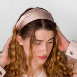 Blush Pure Silk Headband - NOCHKA
