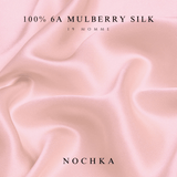Blush Pure Silk Headband - NOCHKA
