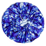 Butterfly Print Pure Mulberry Silk Bonnet – Reversible & Durable - NOCHKA
