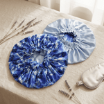 Butterfly Print Pure Mulberry Silk Bonnet – Reversible & Durable - NOCHKA
