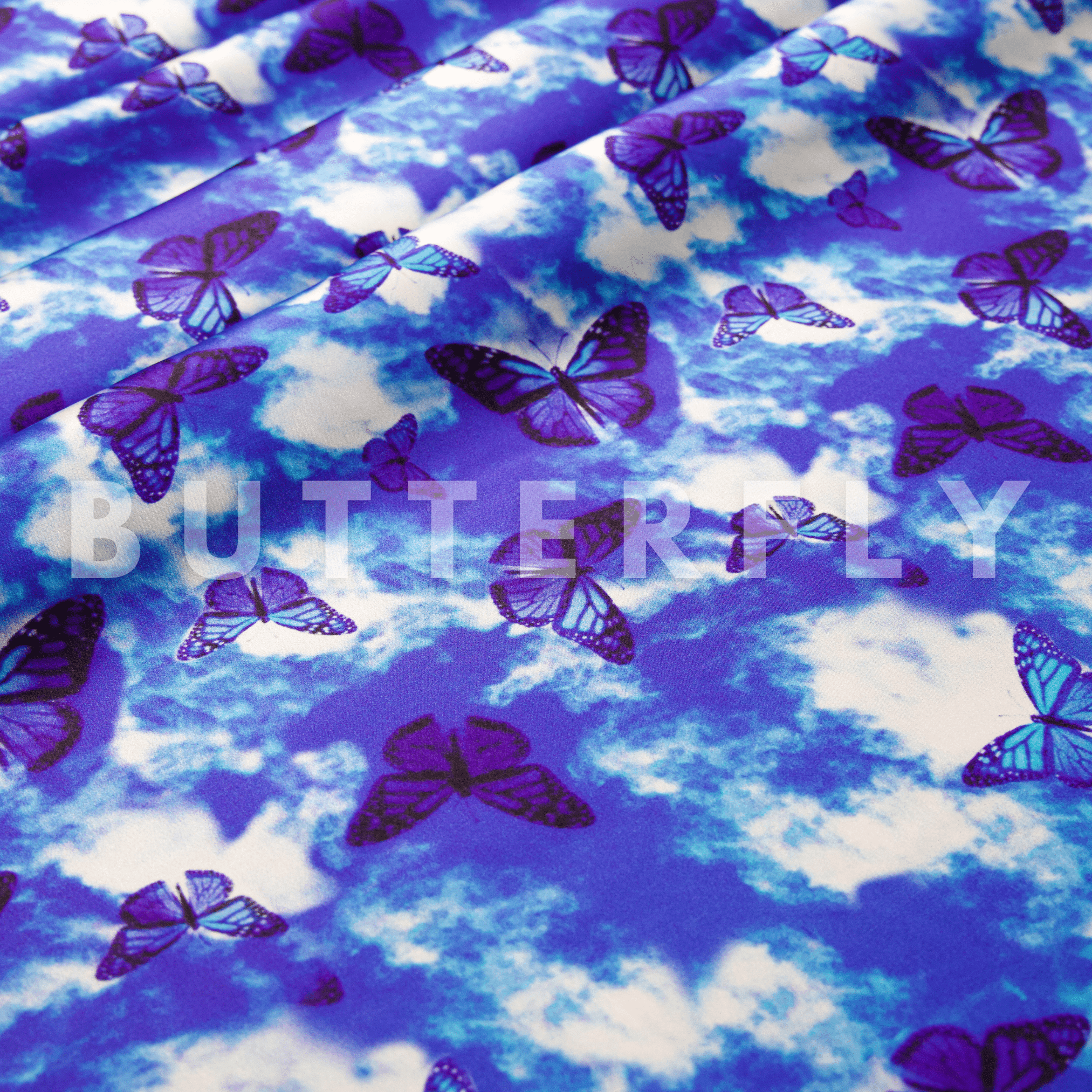 Butterfly Pure Silk Headband - NOCHKA
