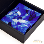 Butterfly Pure Silk Headband - NOCHKA
