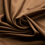 Cappuccino 100% Pure Mulberry Silk Fabric 19mm 44" Width Pre - Cut Silk Fabric - NOCHKA
