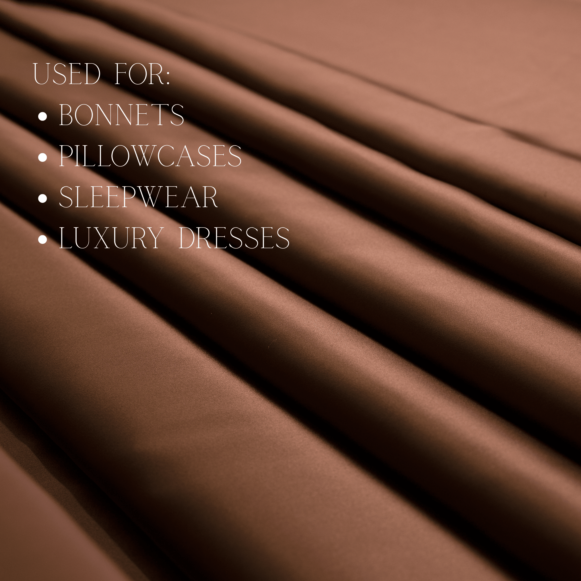 Cappuccino 100% Pure Mulberry Silk Fabric 19mm Cut - to - Size Silk Fabric - NOCHKA
