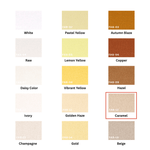 Caramel 100% Pure Mulberry Silk Fabric 19mm Cut - to - Size Silk Fabric - NOCHKA
