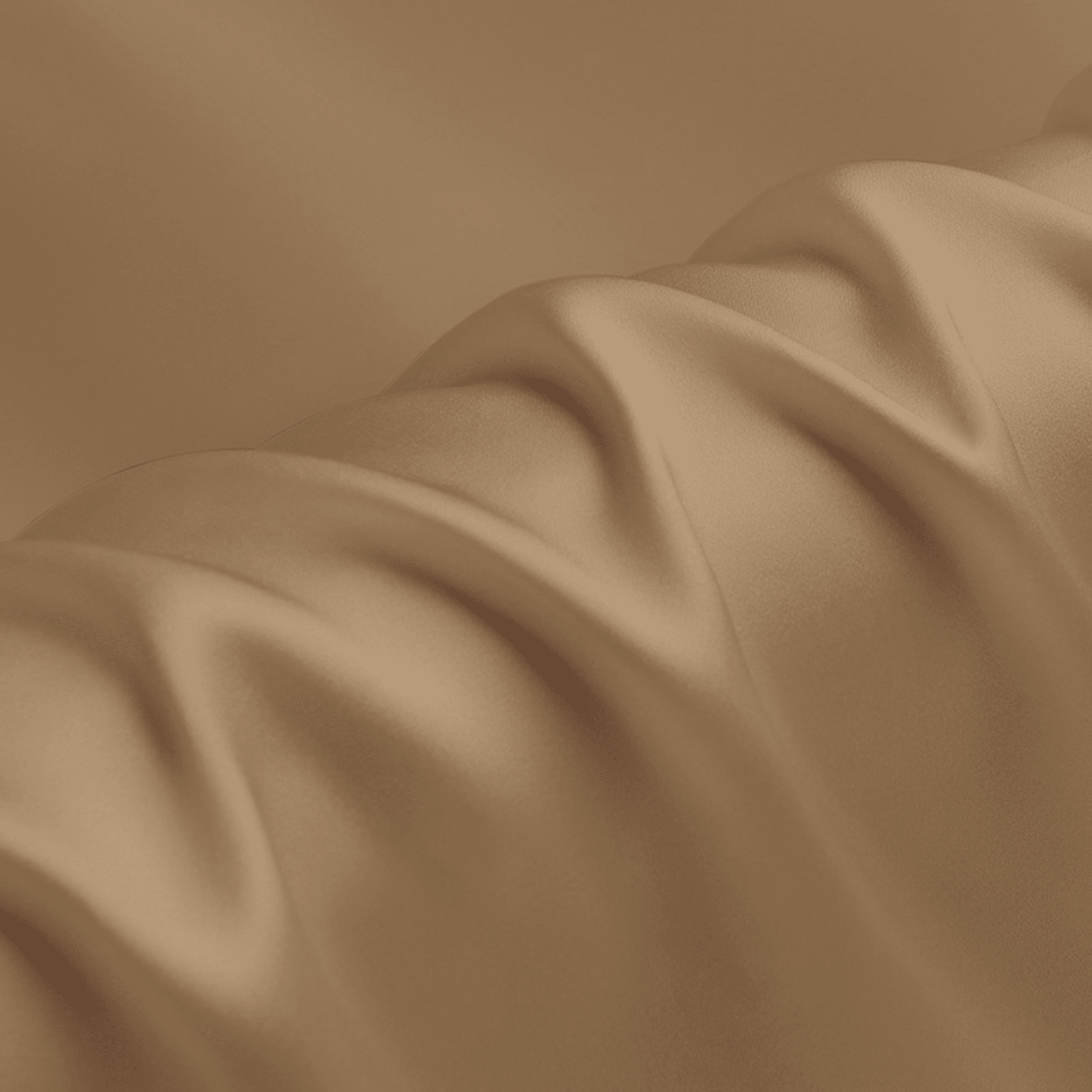 Caramel 100% Pure Mulberry Silk Fabric 19mm Cut - to - Size Silk Fabric - NOCHKA
