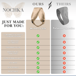 Caramel Pure Silk Headband - NOCHKA
