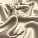 Champagne Pure Silk Headband - NOCHKA
