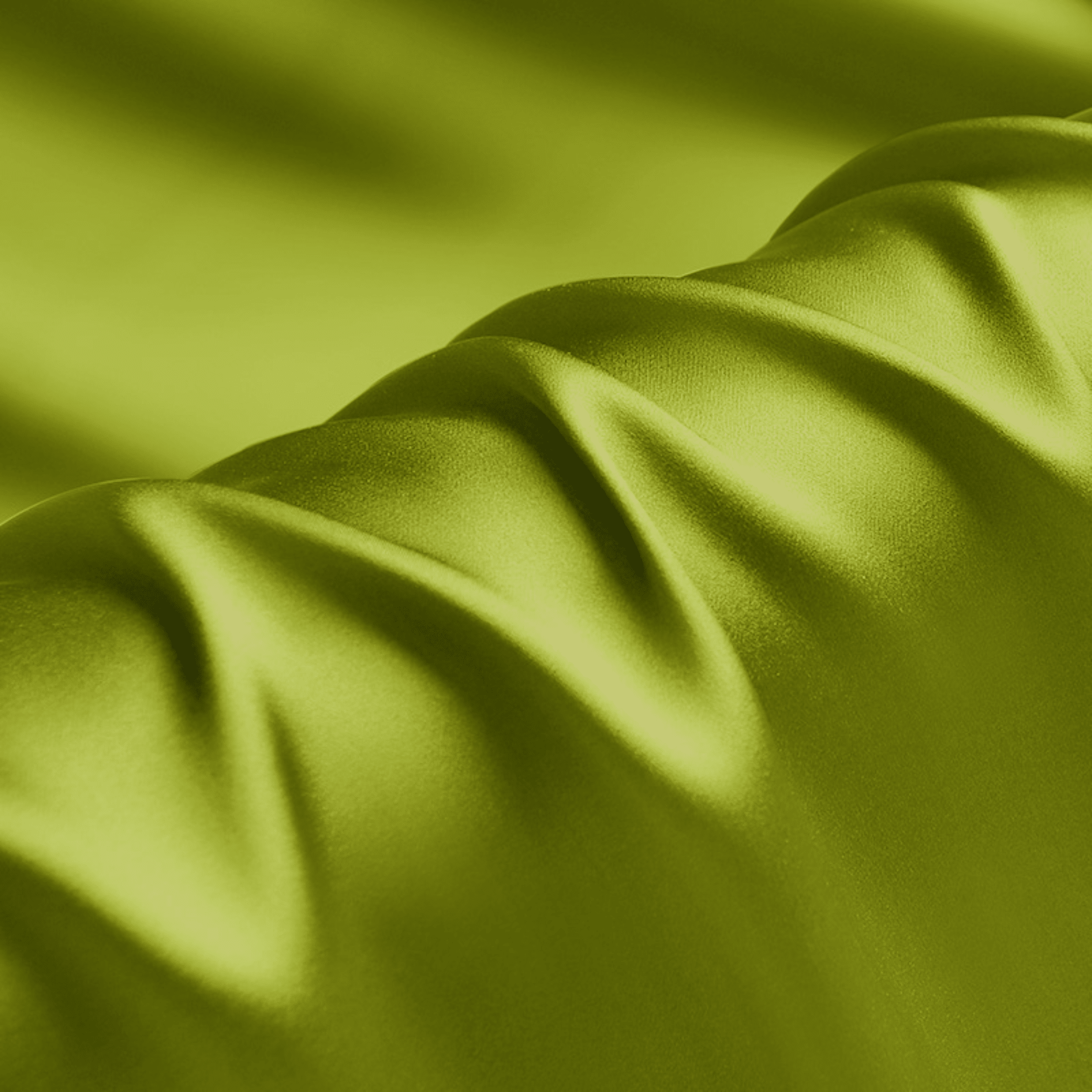 Chartreuse 100% Pure Mulberry Silk Fabric 19mm Cut - to - Size Silk Fabric - NOCHKA
