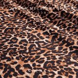 Cheetah and Black Pure Mulberry Silk Bonnet – Reversible & Durable - NOCHKA
