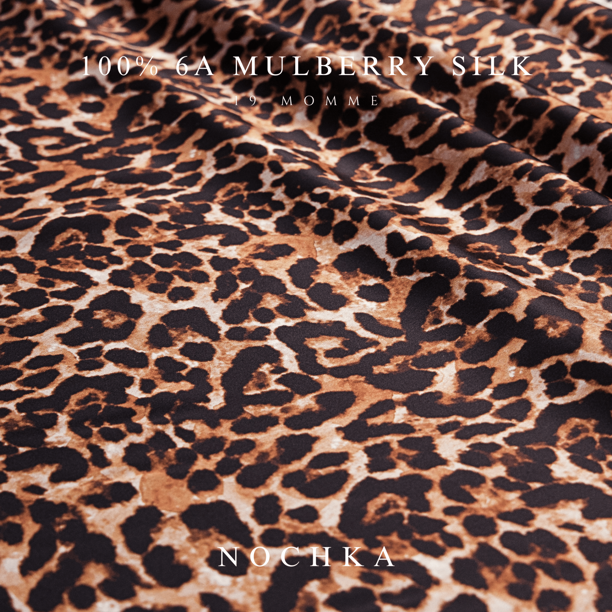 Cheetah and Black Pure Mulberry Silk Bonnet – Reversible & Durable - NOCHKA
