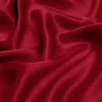Chili Pepper Red 100% Pure Mulberry Silk Fabric 19mm 44" Width Pre - Cut Silk Fabric - NOCHKA
