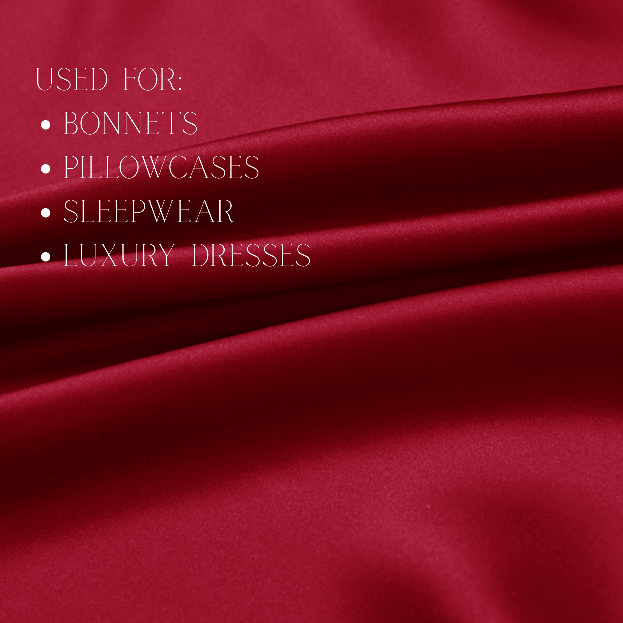 Chili Pepper Red 100% Pure Mulberry Silk Fabric 19mm Cut - to - Size Silk Fabric - NOCHKA
