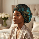 Chrysanthemum Pure Mulberry Silk Bonnet – Reversible & Durable - NOCHKA
