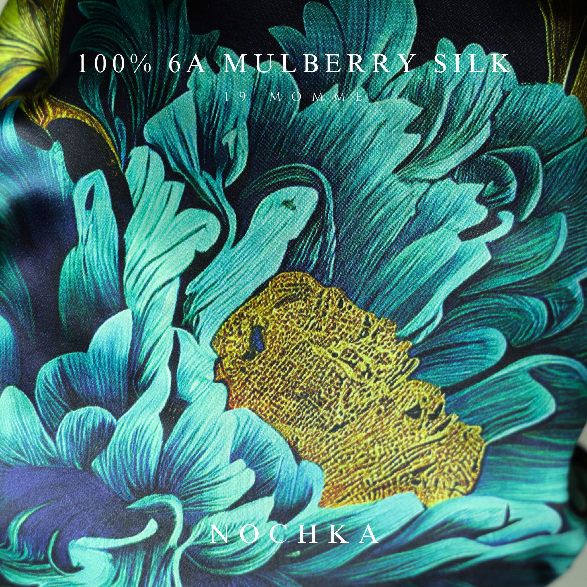 Chrysanthemum Pure Mulberry Silk Bonnet – Reversible & Durable - NOCHKA
