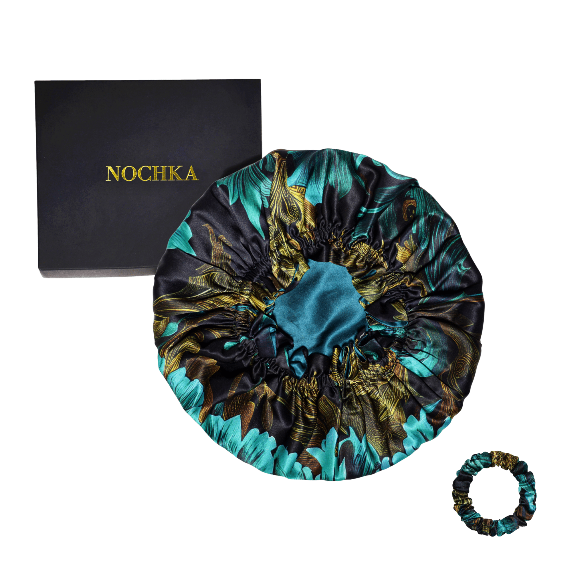 Chrysanthemum Pure Mulberry Silk Bonnet – Reversible & Durable - NOCHKA
