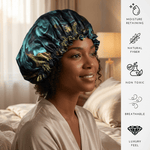 Chrysanthemum Pure Mulberry Silk Bonnet – Reversible & Durable - NOCHKA
