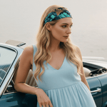 Chrysanthemum Theme Pure Silk Headband - NOCHKA
