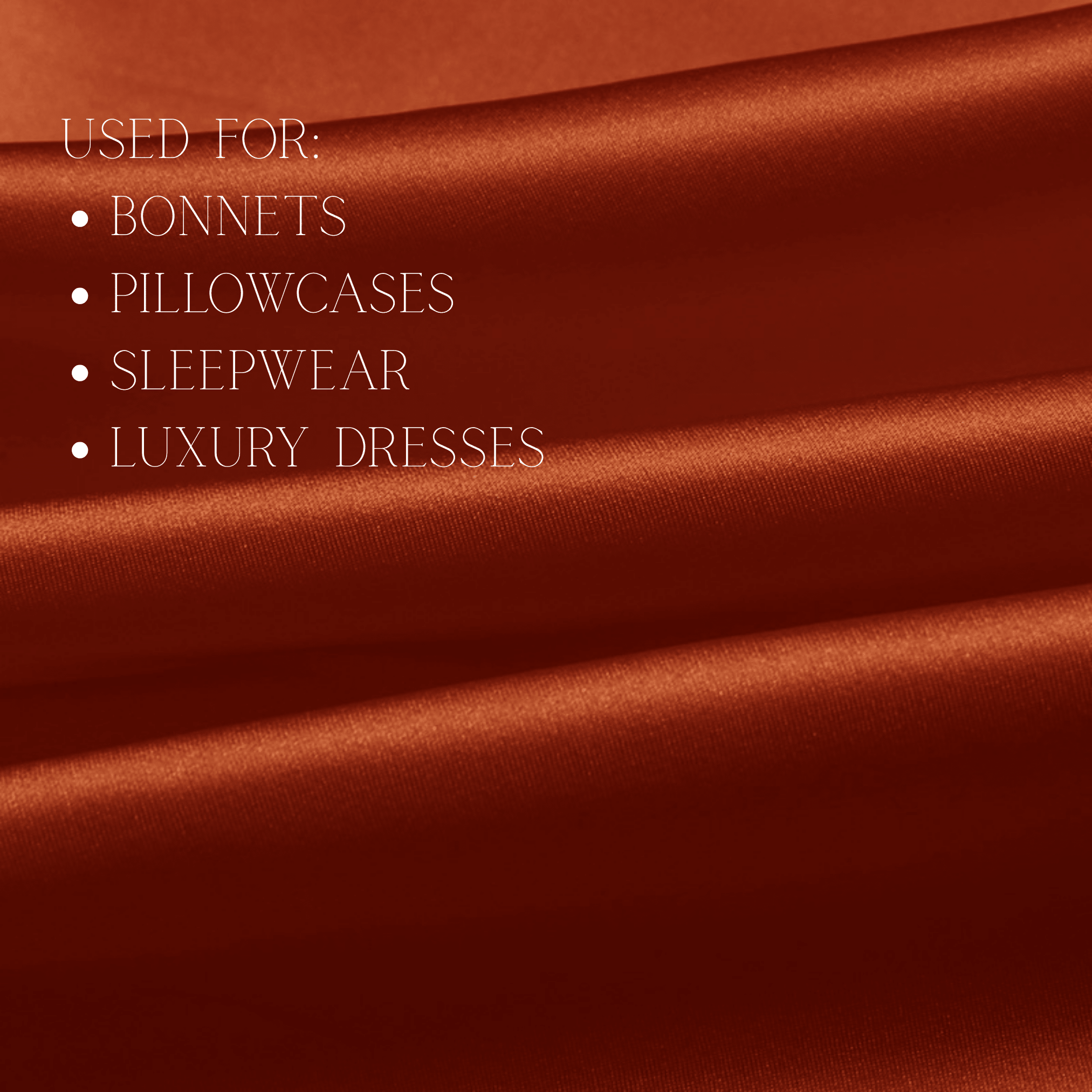 Copper 100% Pure Mulberry Silk Fabric 19mm Cut - to - Size Silk Fabric - NOCHKA
