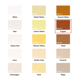 Copper 100% Pure Mulberry Silk Fabric 19mm Cut - to - Size Silk Fabric - NOCHKA
