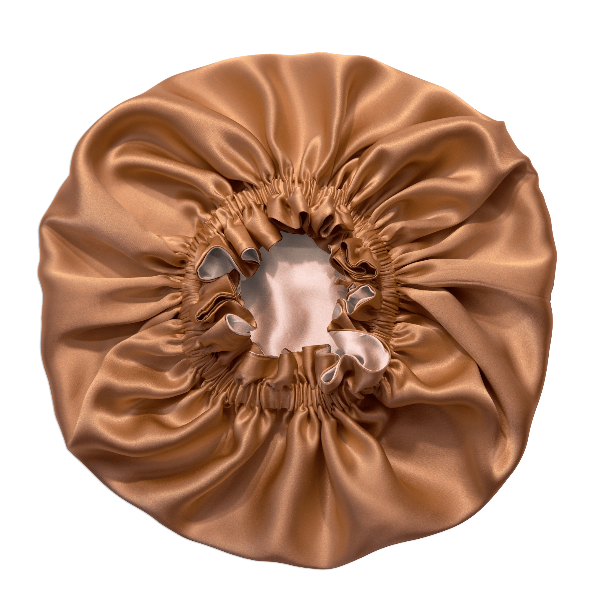 Copper & Light Peach Reversible Bonnet - NOCHKA
