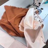 Copper Pure Mulberry Silk Bonnet – Reversible, Adjustable Fit with Silk Ties - NOCHKA
