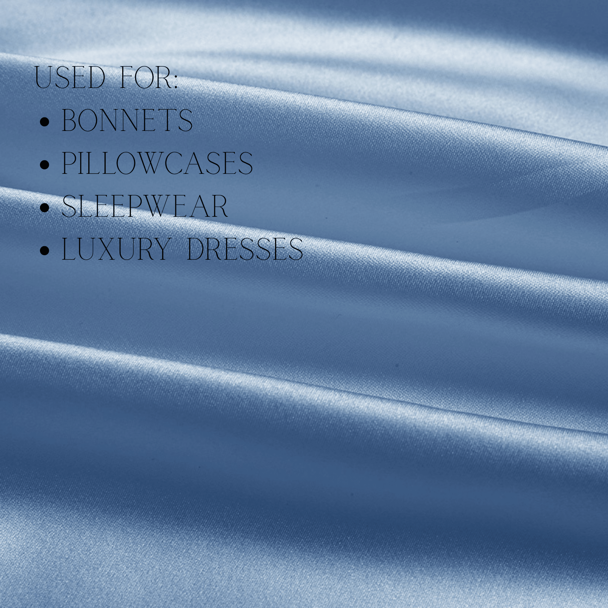 Coronet Blue 100% Pure Mulberry Silk Fabric 19mm Cut - to - Size Silk Fabric - NOCHKA
