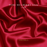 Crimson Red 100% Pure Mulberry Silk Fabric 19mm Cut - to - Size Silk Fabric - NOCHKA
