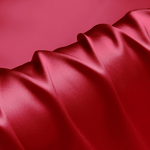 Crimson Red 100% Pure Mulberry Silk Fabric 19mm Cut - to - Size Silk Fabric - NOCHKA
