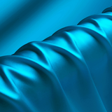 Cyan Blue 100% Pure Mulberry Silk Fabric 19mm Cut - to - Size Silk Fabric - NOCHKA
