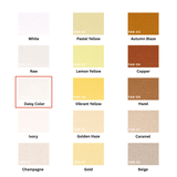 Daisy Color 100% Pure Mulberry Silk Fabric 19mm Cut - to - Size Silk Fabric - NOCHKA
