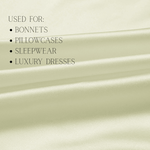 Daisy Color 100% Pure Mulberry Silk Fabric 19mm Cut - to - Size Silk Fabric - NOCHKA
