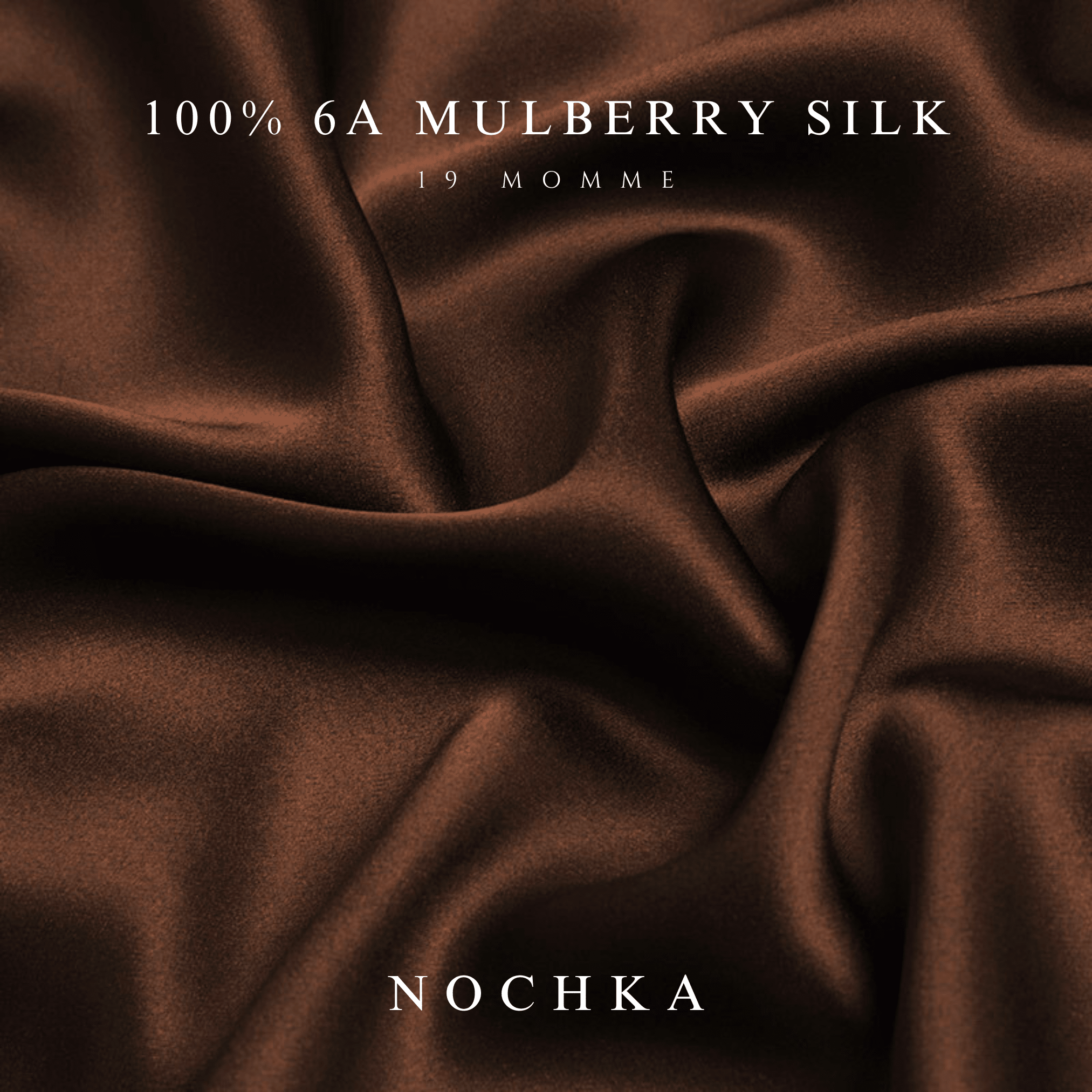 Dark Brown & Black Pure Mulberry Silk Bonnet – Reversible & Durable - NOCHKA

