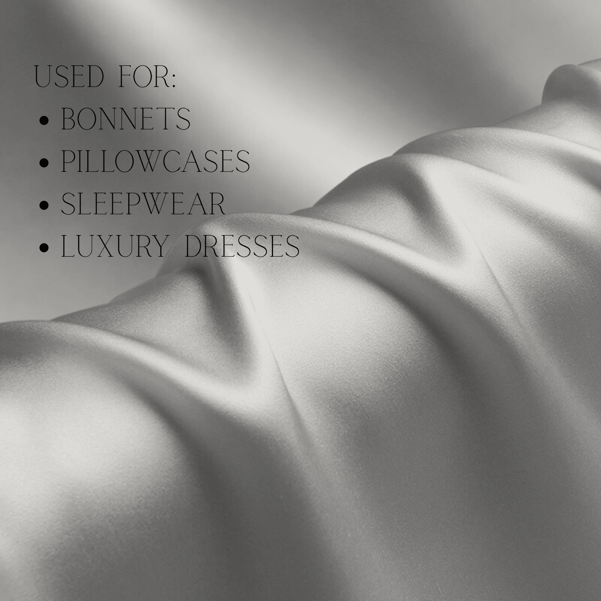 Dark Silver 100% Pure Mulberry Silk Fabric 19mm Cut - to - Size Silk Fabric - NOCHKA
