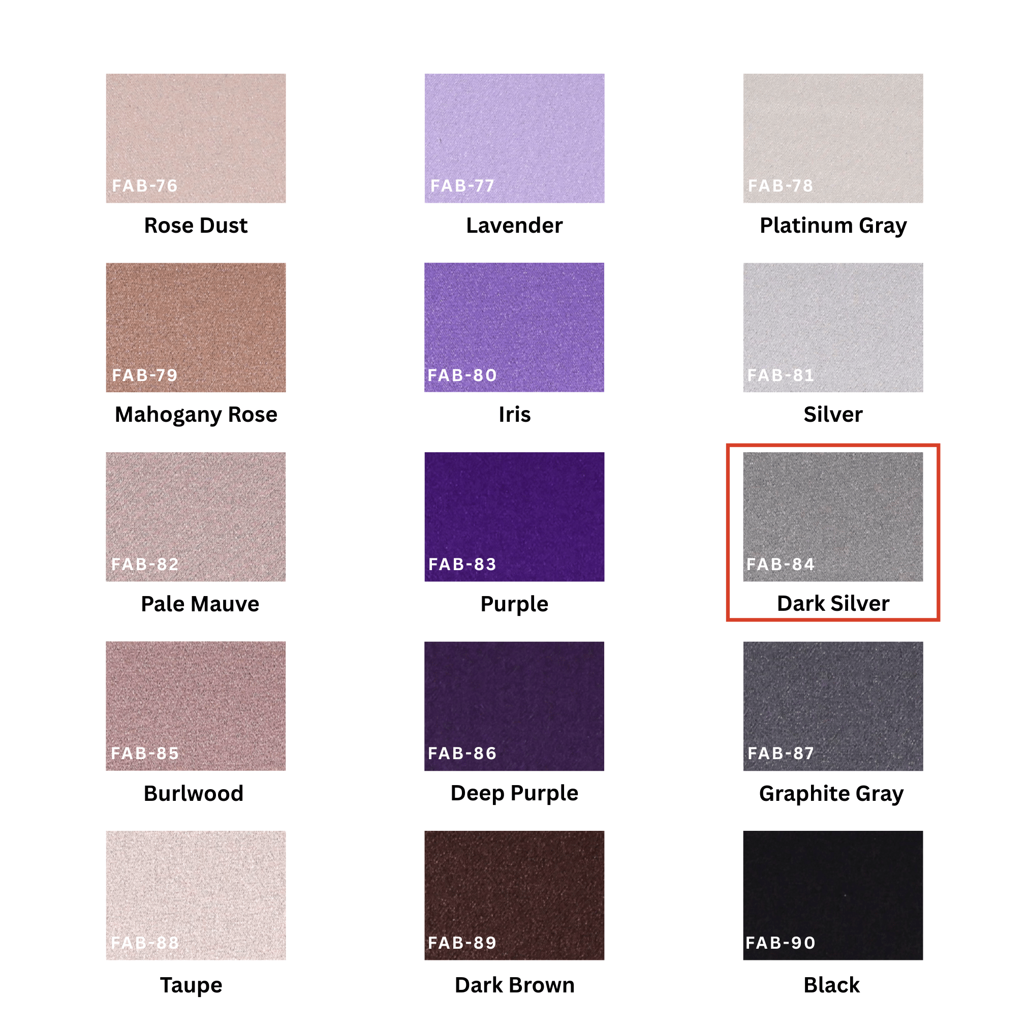 Dark Silver 100% Pure Mulberry Silk Fabric 19mm Cut - to - Size Silk Fabric - NOCHKA
