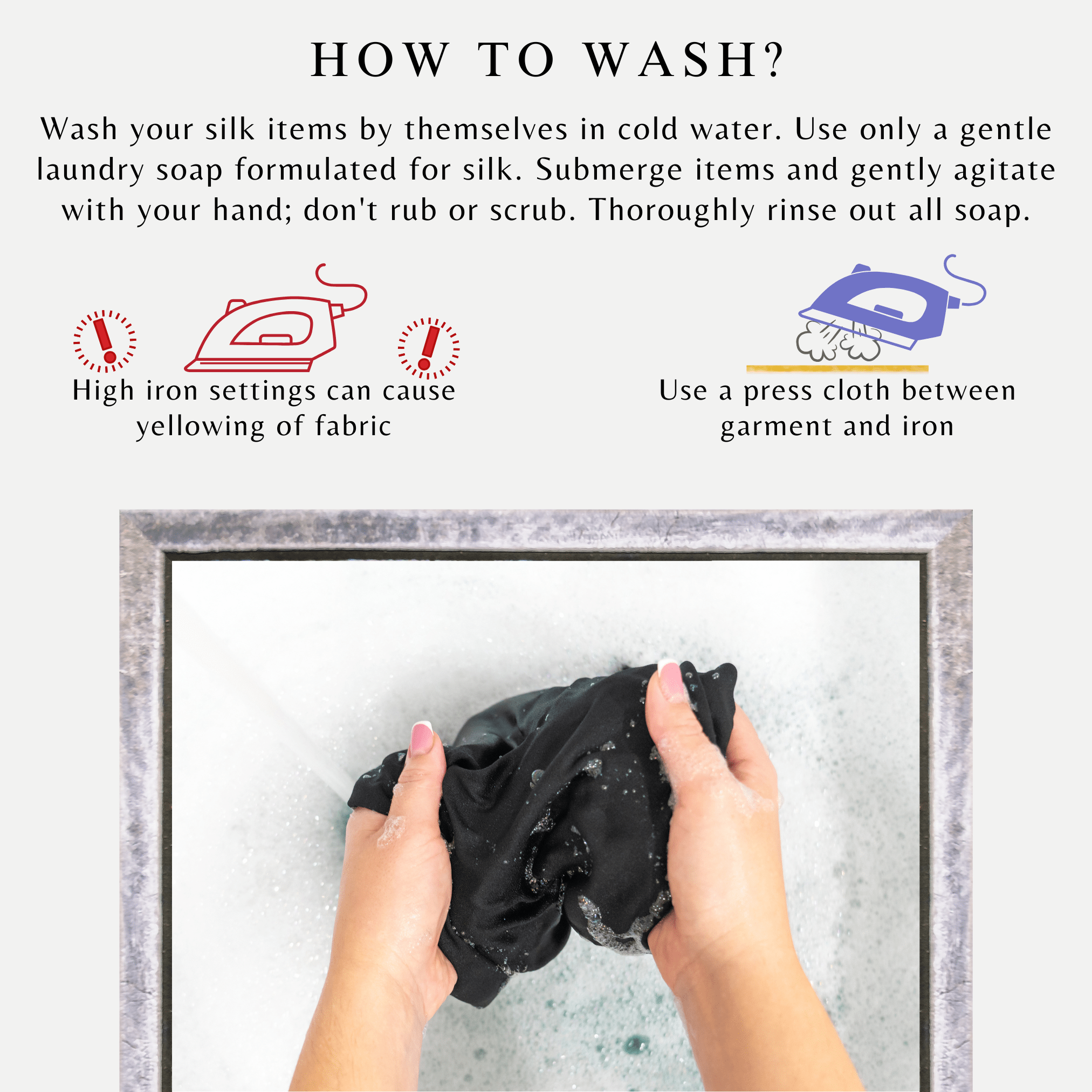 Deep Blue 100% Pure Mulberry Silk Fabric 19mm Cut - to - Size Silk Fabric - NOCHKA
