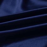 Deep Blue 100% Pure Mulberry Silk Fabric 19mm Cut - to - Size Silk Fabric - NOCHKA
