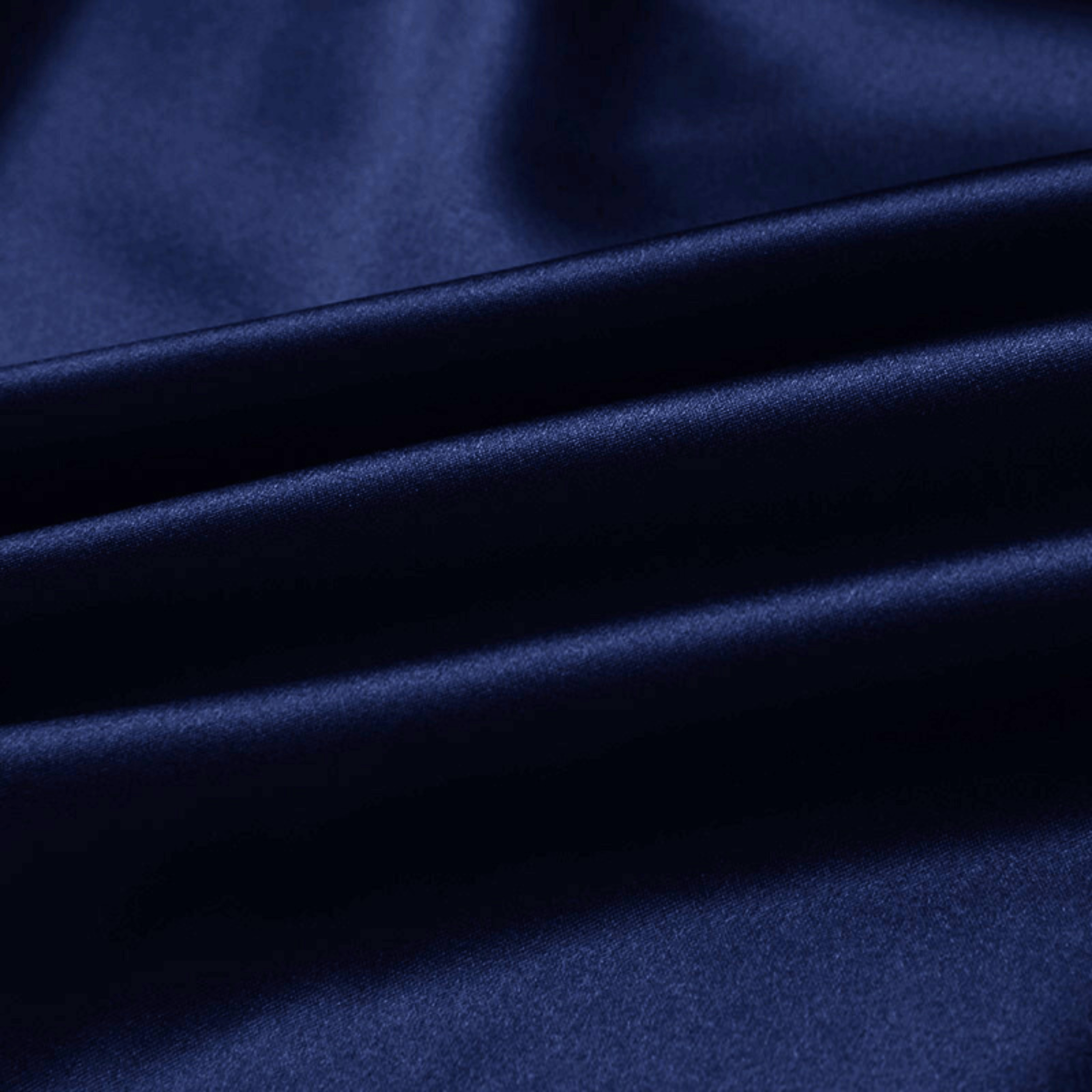Deep Blue 100% Pure Mulberry Silk Fabric 19mm Cut - to - Size Silk Fabric - NOCHKA
