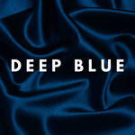 Deep Blue Jumbo Scrunchie – 100% Pure Mulberry Silk, Perfect for All Hair Types - NOCHKA
