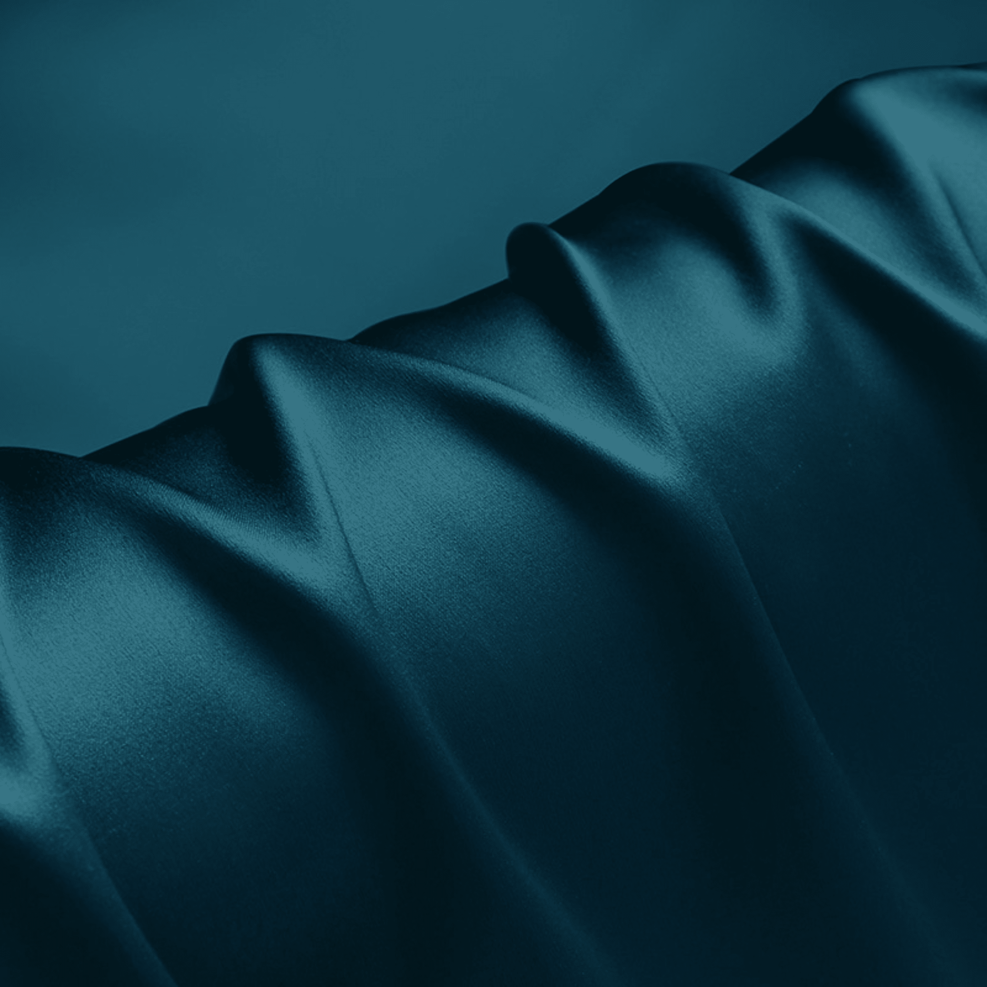 Deep Teal 100% Pure Mulberry Silk Fabric 19mm Cut - to - Size Silk Fabric - NOCHKA
