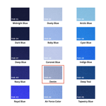 Denim 100% Pure Mulberry Silk Fabric 19mm Cut - to - Size Silk Fabric - NOCHKA
