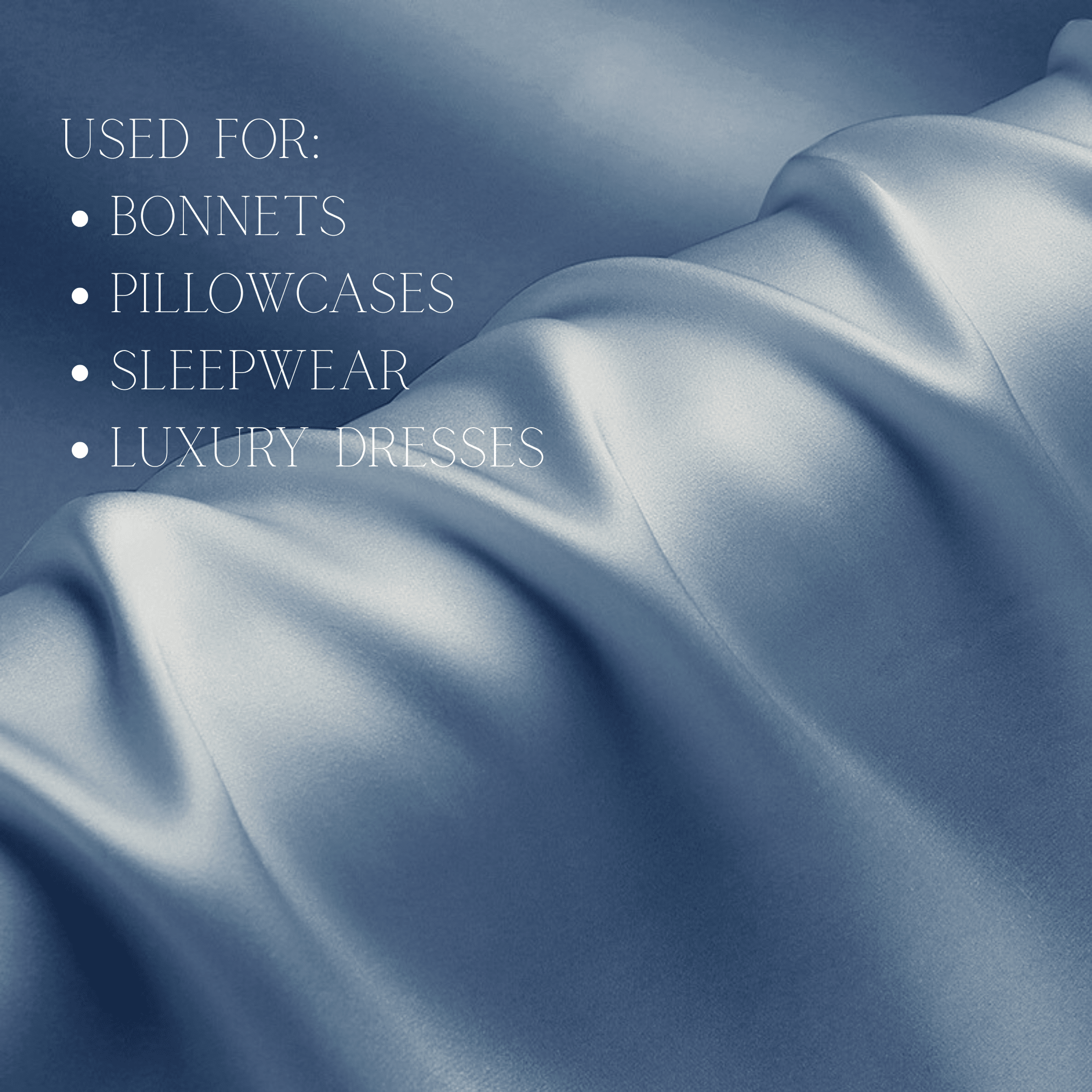 Denim 100% Pure Mulberry Silk Fabric 19mm Cut - to - Size Silk Fabric - NOCHKA
