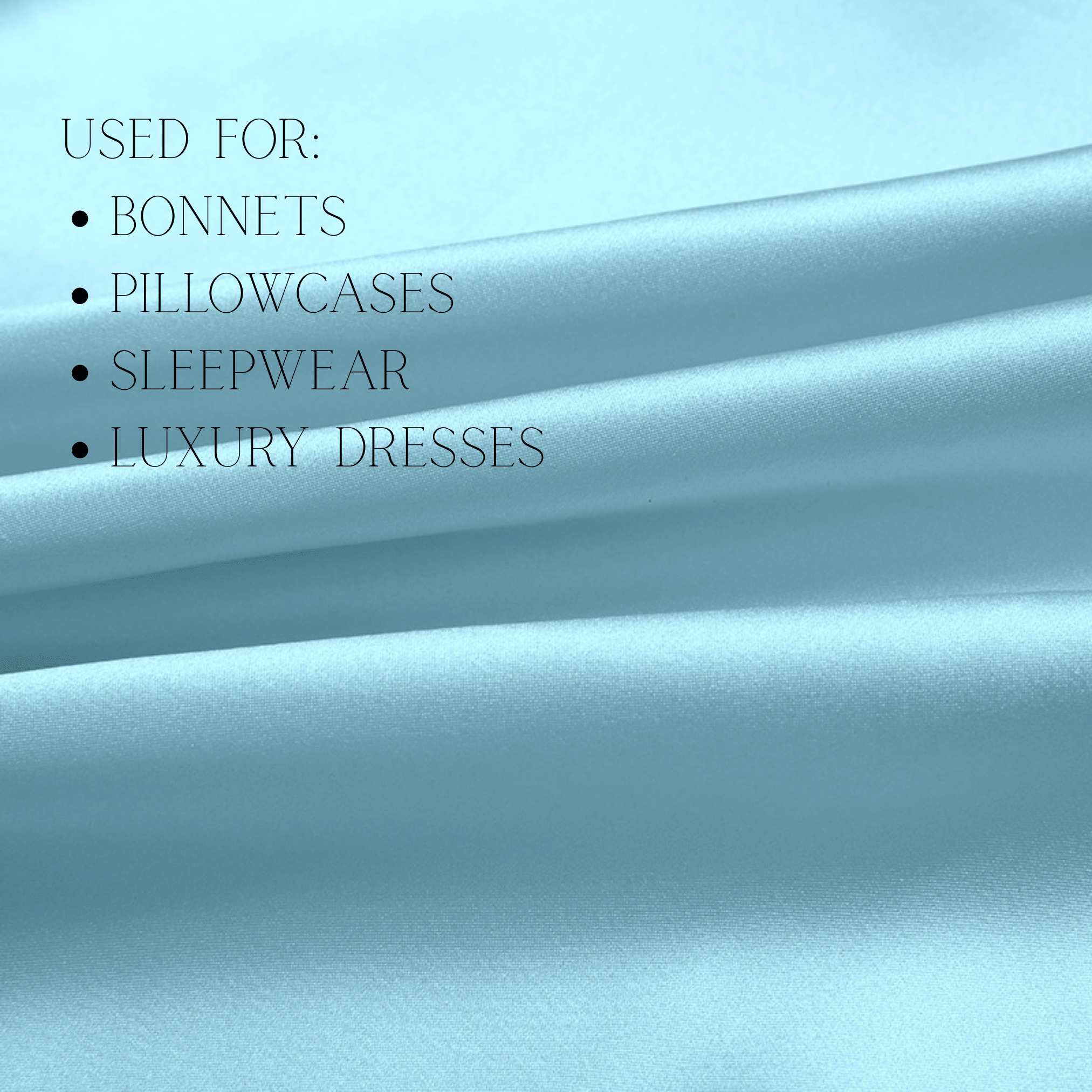 Dusty Blue 100% Pure Mulberry Silk Fabric 19mm Cut - to - Size Silk Fabric - NOCHKA
